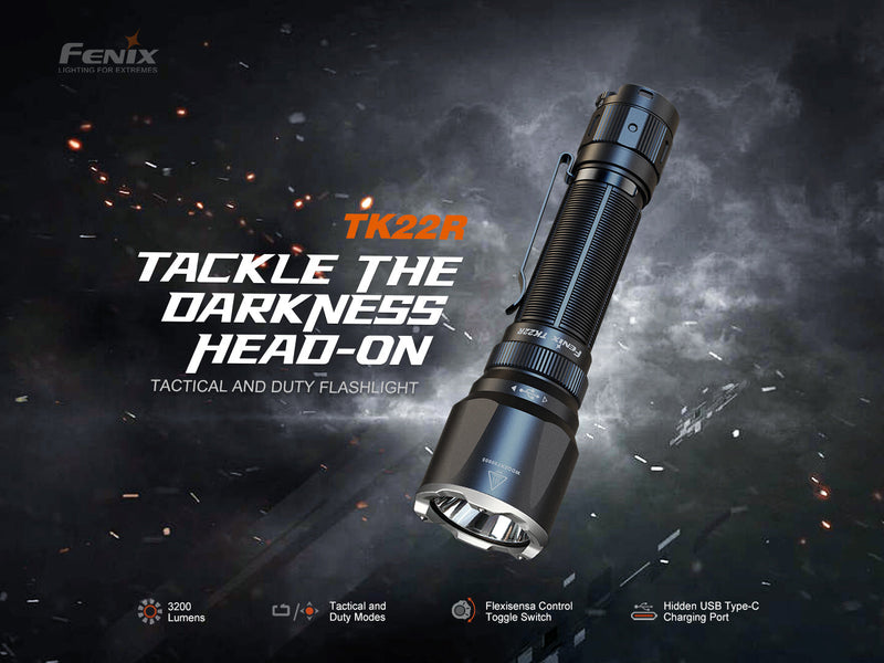 Fenix TK22R Rechargeable Tactical & Duty Flashlight-3