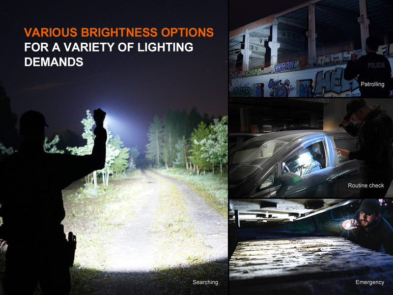 Fenix TK22R Rechargeable Tactical & Duty Flashlight-7