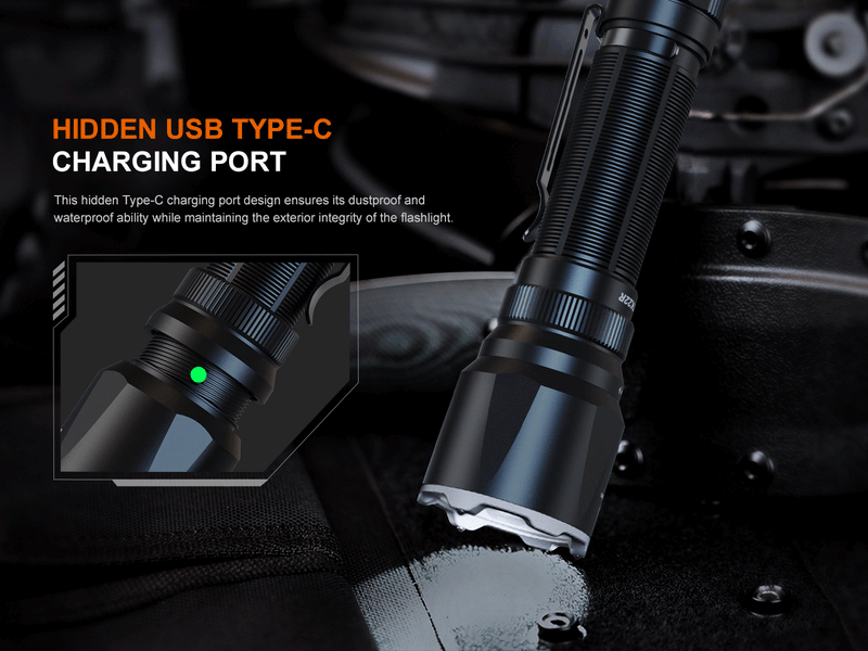 Fenix TK22R Rechargeable Tactical & Duty Flashlight-9