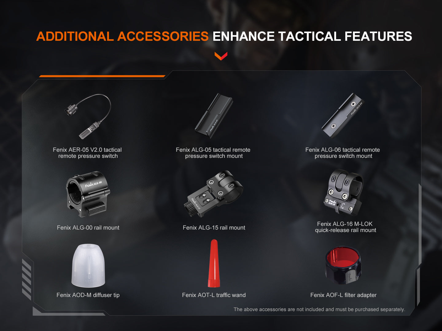 Fenix TK22R Rechargeable Tactical & Duty Flashlight-16