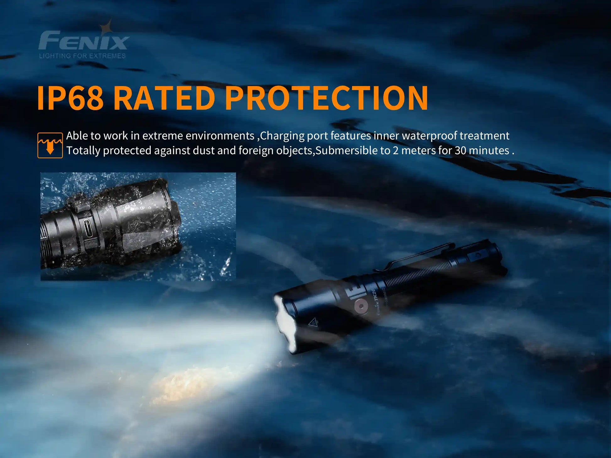 Fenix TK26R Tactical LED Flashlight - 1500 Lumens-11