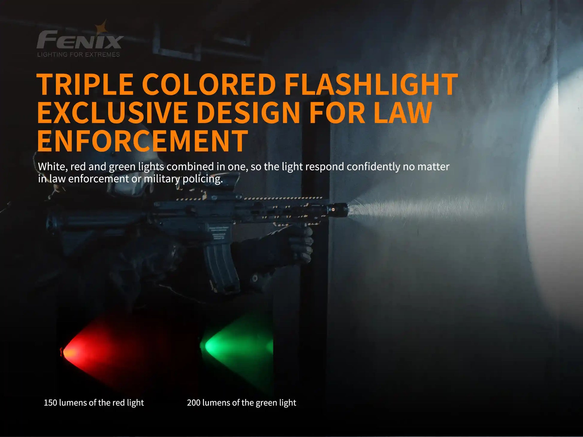 Fenix TK26R Tactical LED Flashlight - 1500 Lumens-5