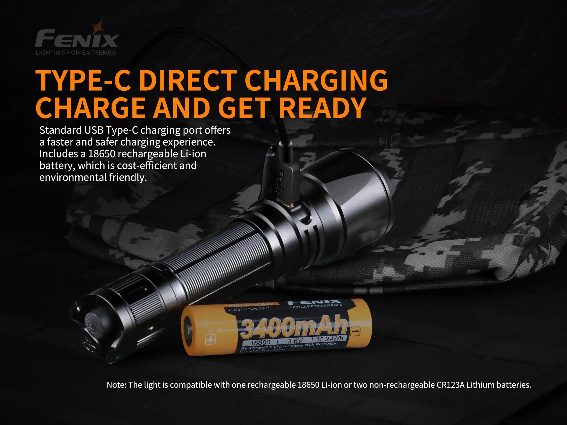 Fenix TK26R Tactical LED Flashlight - 1500 Lumens-8