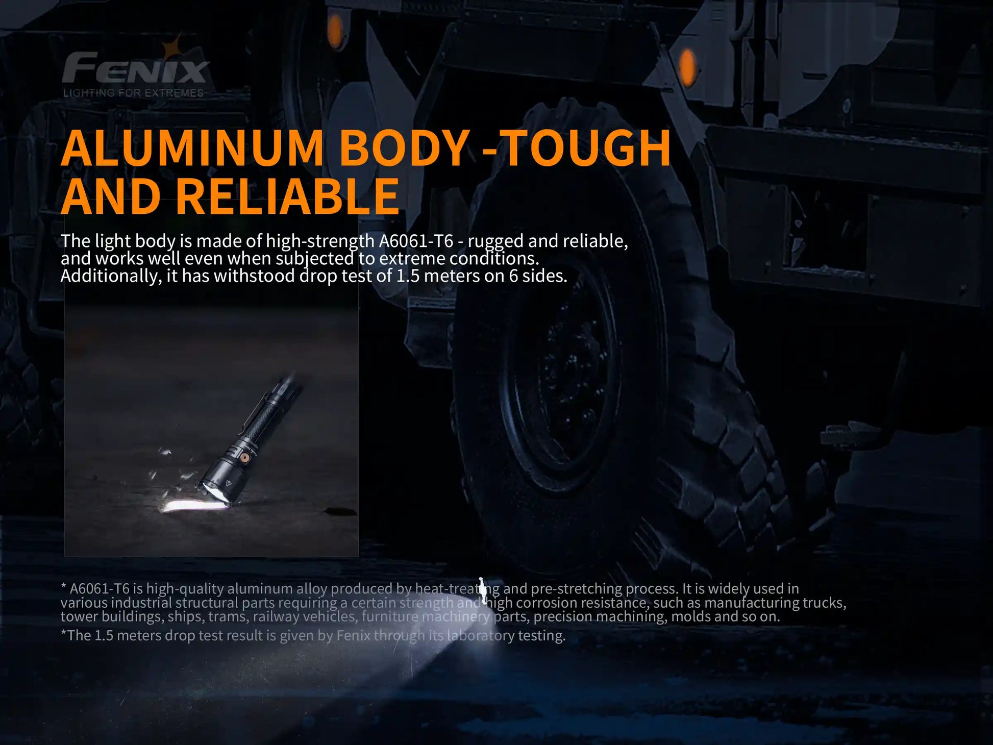 Fenix TK26R Tactical LED Flashlight - 1500 Lumens-10