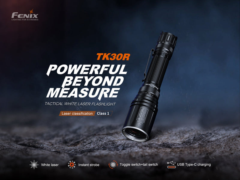 Fenix TK30R Tactical White Laser Rechargeable Flashlight-3