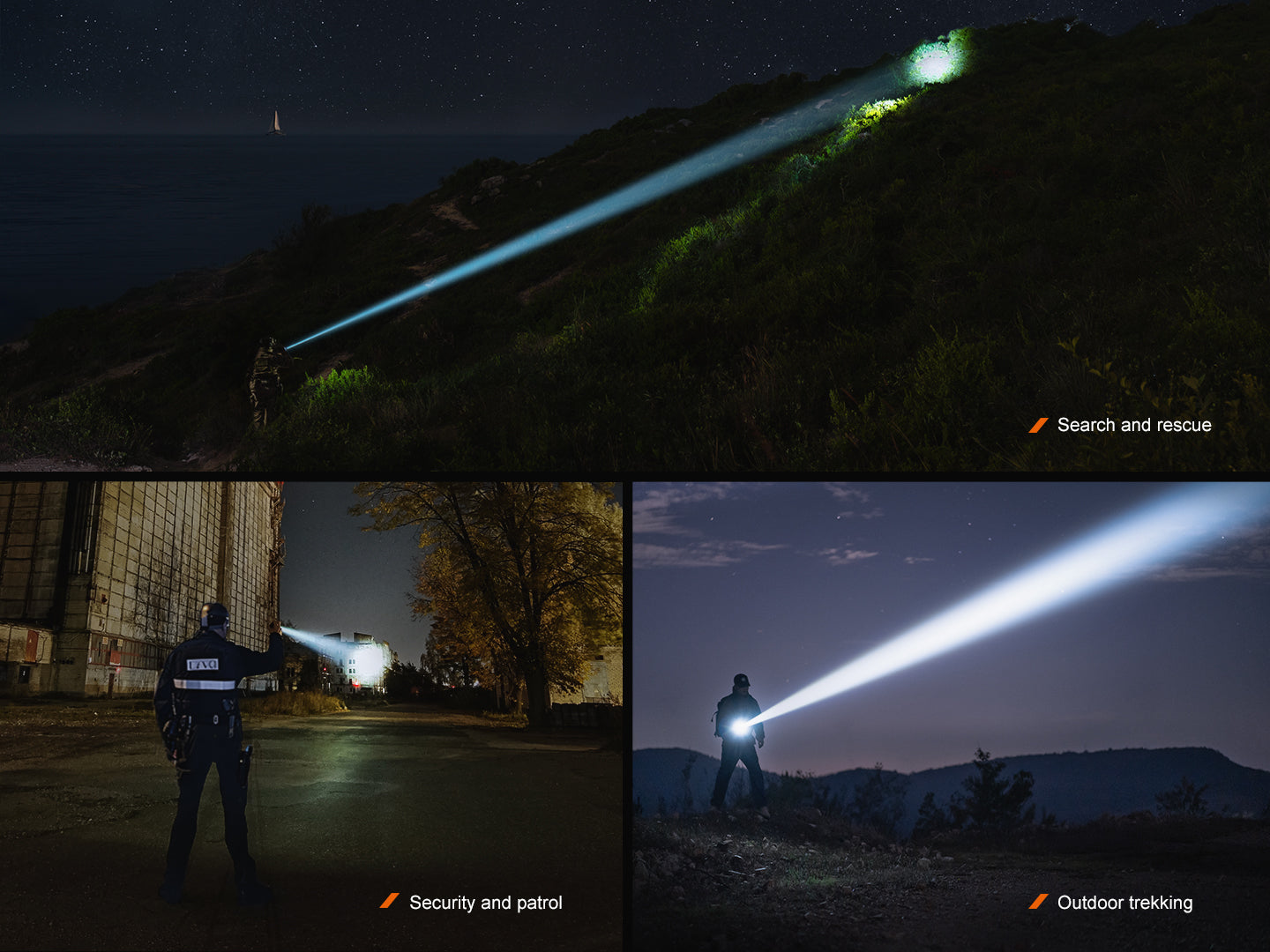 Fenix TK30R Tactical White Laser Rechargeable Flashlight-10