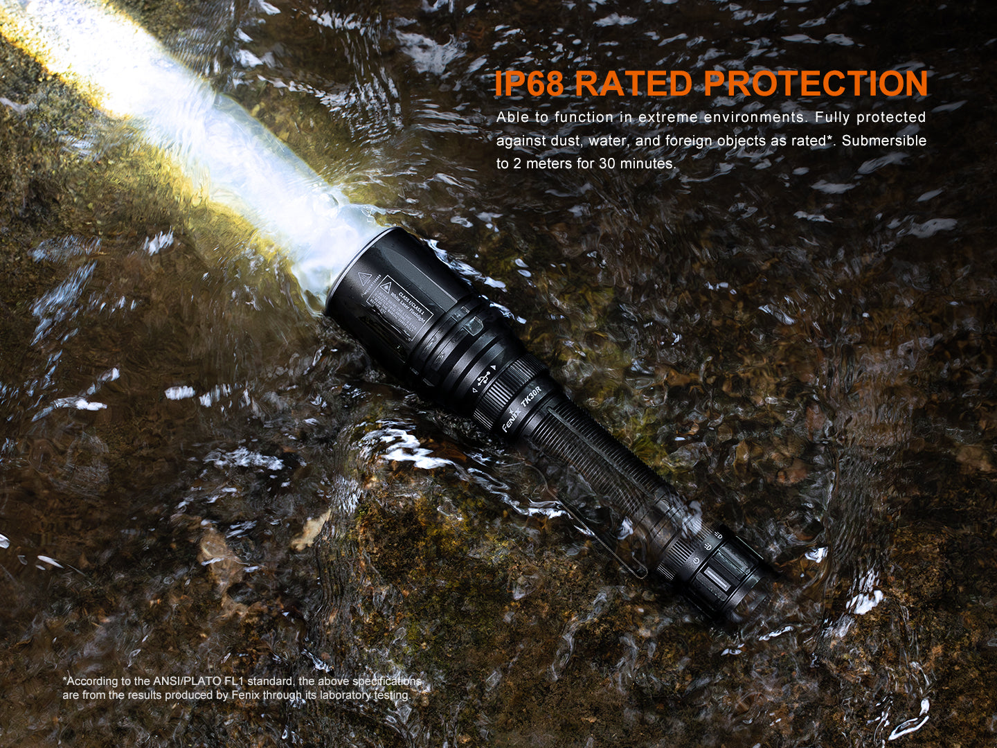 Fenix TK30R Tactical White Laser Rechargeable Flashlight-4
