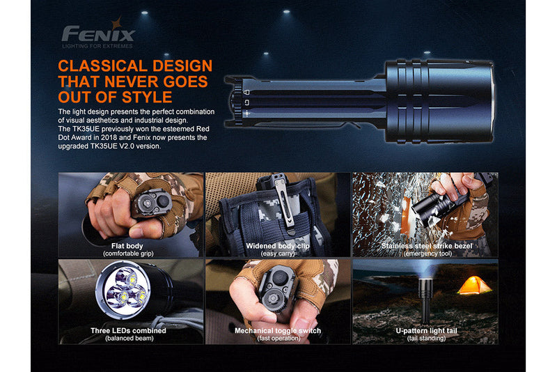 Fenix TK35UE V2.0 Flashlight - 5000 Lumens-9