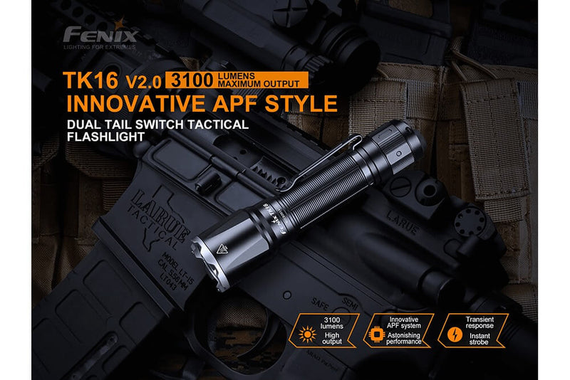 Fenix TK16 V2.0 Tactical Flashlight - 3100 Lumens-3