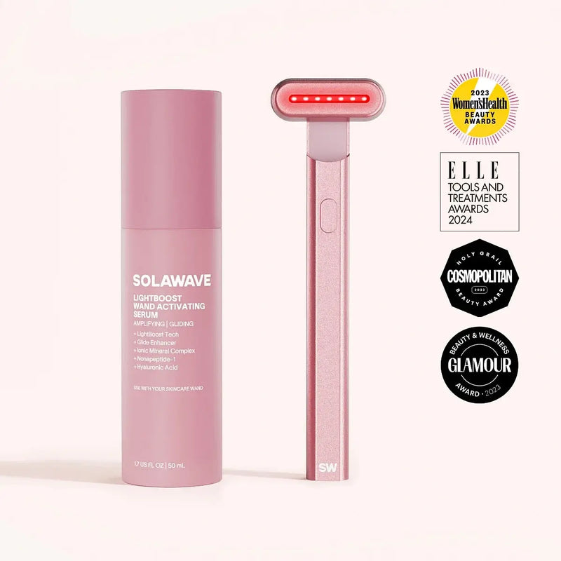 4-in-1 Red Light Therapy Wand & Activating Serum Kit-1