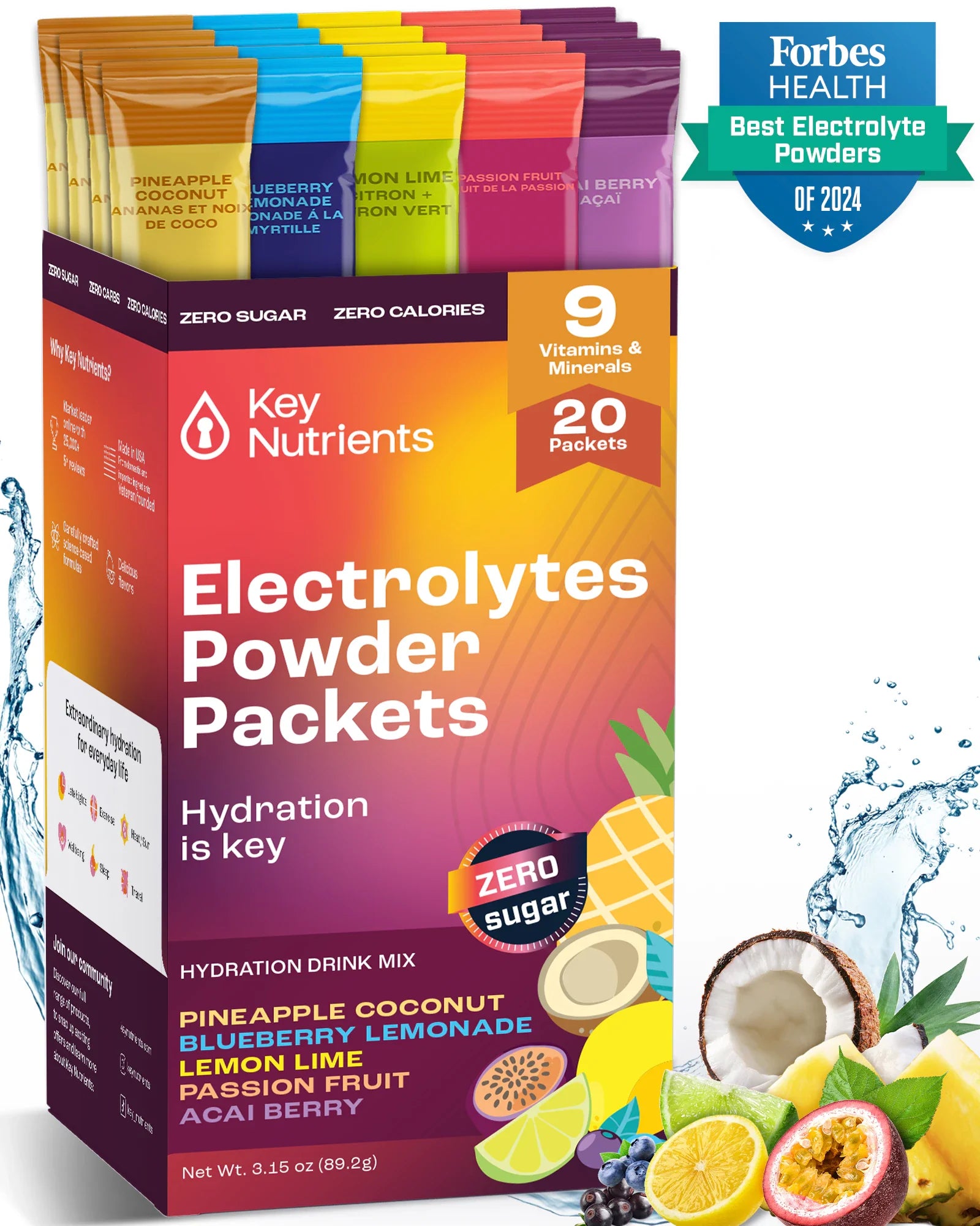 Electrolyte Recovery Plus Powder Travel Packets-14