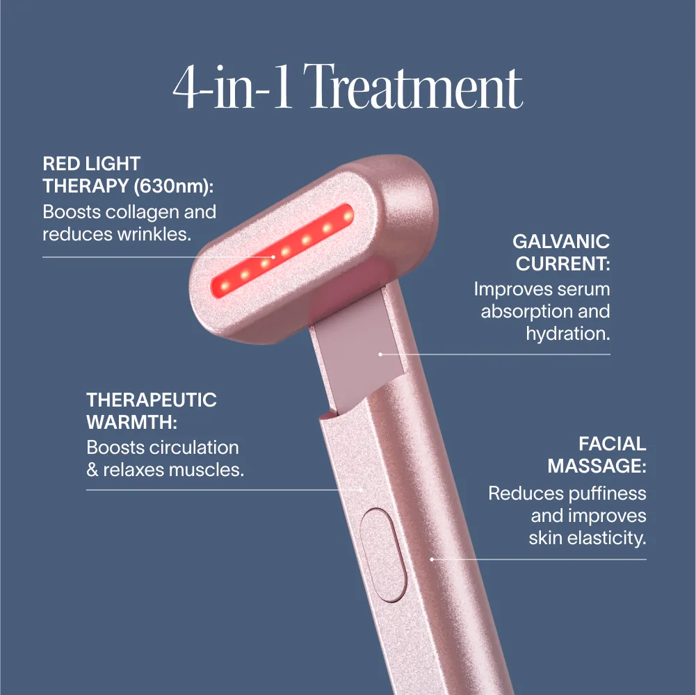4-in-1 Red Light Therapy Wand & Activating Serum Kit-3