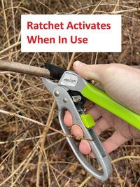 Ratchet Garden Pruning Shears Clippers-5