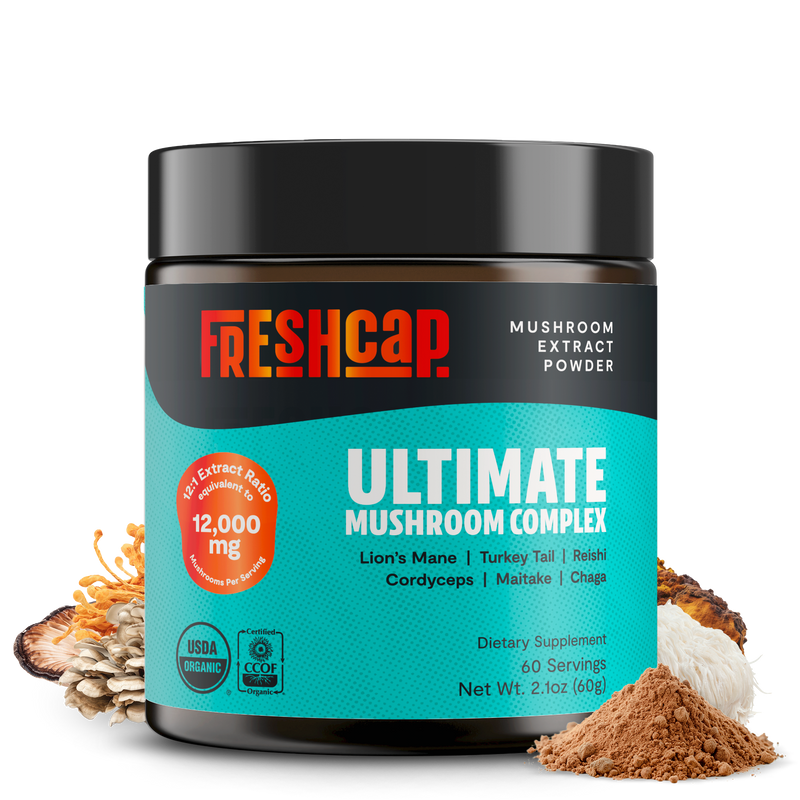 Organic Mushroom Extract Powder Blend-1