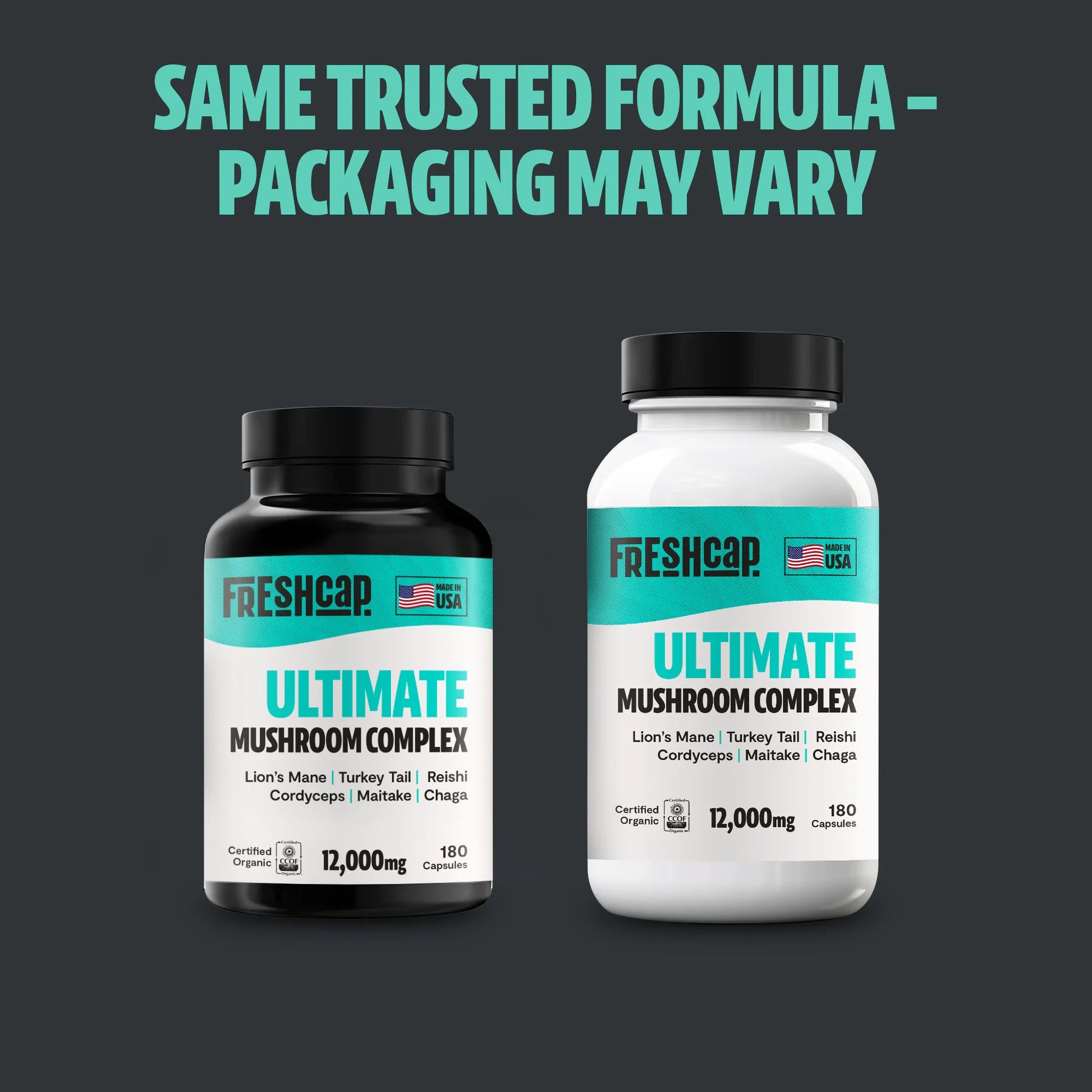 Organic Mushroom Complex Supplement Capsules-35